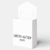 Gold Rentier Antler Wedding Geschenkschachtel (Geöffnet)