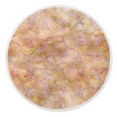 GOLD RETRO MARBLE FAN CUSTOM KERAMIKKNAUF (Vorderseite)