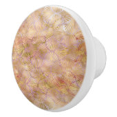 GOLD RETRO MARBLE FAN CUSTOM KERAMIKKNAUF (Rechts)