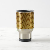 Gold Retro Wave Tasse (Mittel)