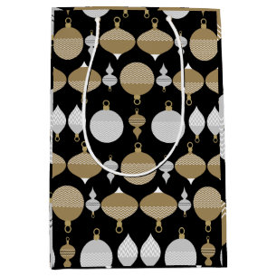 Gold Retro Weihnachtsdekoration Ball Mittlere Geschenktüte