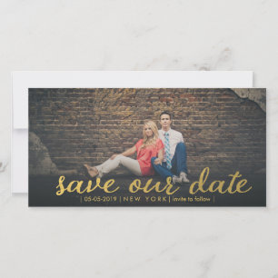 Gold retten unsere save the date