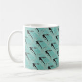 "Gold Ribbed Hare's Ohr b" gefleckte Nassforelle T Kaffeetasse (Links)