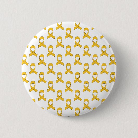 Gold Ribbon-Muster Button (Vorderseite)