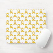 Gold Ribbon-Muster Mousepad (Mit Mouse)