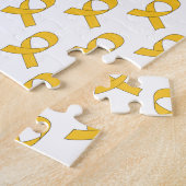 Gold Ribbon-Muster Puzzle (Seite)