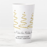 Gold Ribbon Weihnachtsbaumen Business Swag