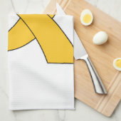 Gold Ribbon Zeichnend Geschirrtuch (Viertel Falte)