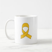 Gold Ribbon Zeichnend Kaffeetasse (Links)