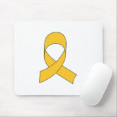 Gold Ribbon Zeichnend Mousepad (Mit Mouse)