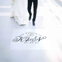 Gold Ring Script Wedding Dance
