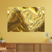 Gold River 1 Leinwanddruck (Insitu (Wohnzimmer))