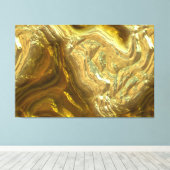 Gold River 1 Leinwanddruck (Insitu (Holzboden))