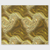 Gold River 1 Wrapping Paper Geschenkpapier (Flach)