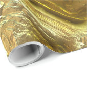 Gold River 1 Wrapping Paper Geschenkpapier (Rolleneckpunkt)