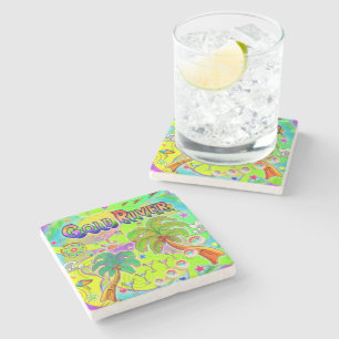 Gold River Mind Focus Coaster Steinuntersetzer