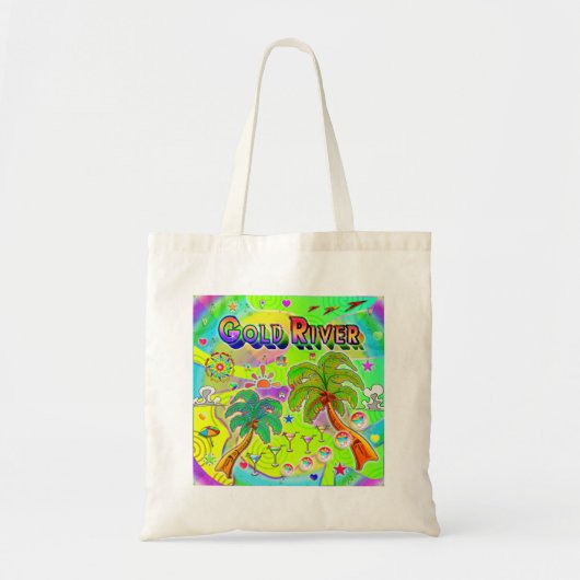 Gold River Mind Focus Tote Bag Tragetasche (Vorne)