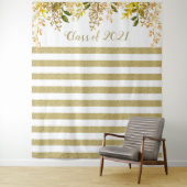 Gold Rose Abschluss Tapestry Wandteppich (Beispiel)