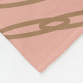 gold-rose chain blanket fleecedecke (Ecke)
