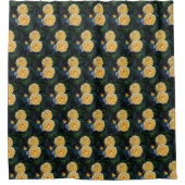 Gold-Rose Duschvorhang (Vorderseite)