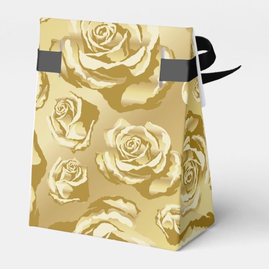 Gold Rose Fevor Box Geschenkschachtel (Rückseite)