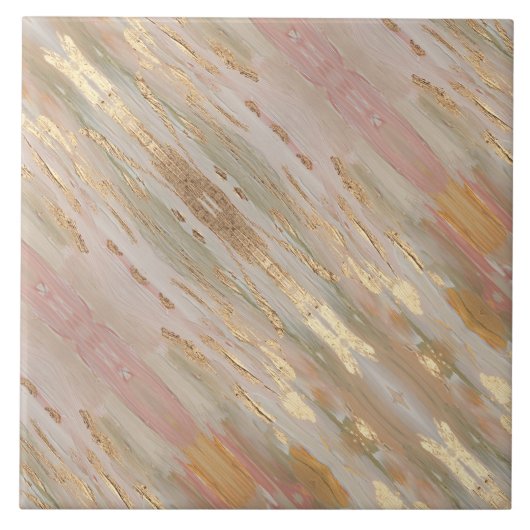 Gold, Rose Fliese (Vorderseite)