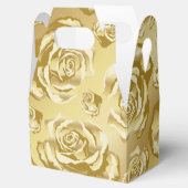 Gold-Rose-Geschenkboxen Geschenkschachtel (Geöffnet)