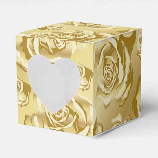 Gold-Rose-Geschenkboxen Geschenkschachtel (Vorderseite)