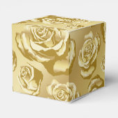 Gold-Rose-Geschenkboxen Geschenkschachtel (Rückseite)