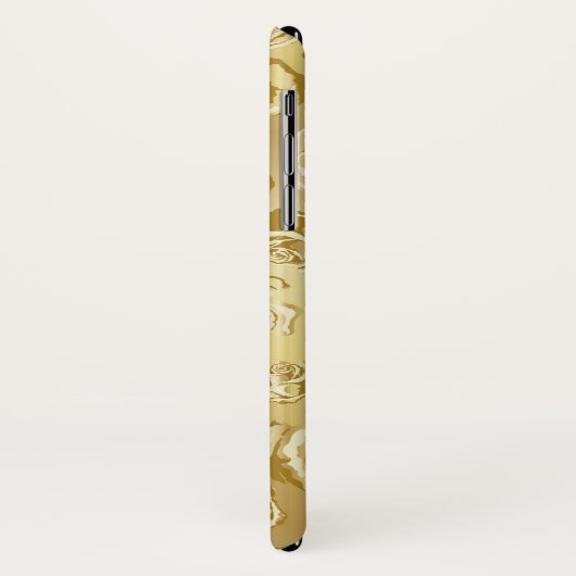 Gold Rose iPhone Case (Hinten/Links)