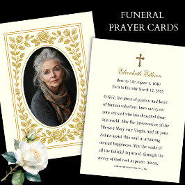 Gold Rose Katholische Beerdigung Gedenkstätte