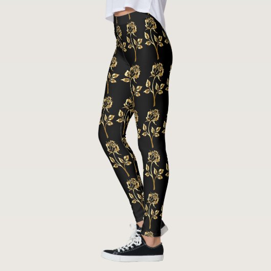 Gold Rose Leggings (Links)