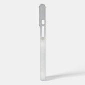 Gold Rose Silver Name Case-Mate iPhone Hülle (Rückseite / Links)