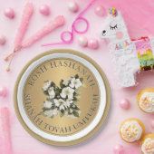 Gold Rosh Hashanah Judisch Neujahr Shanah Tovah P Pappteller (Party)