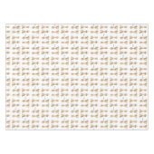 Gold Royal Couple Queen King Wedding Gift Tischdecke (Vorderseite (Horizontal))