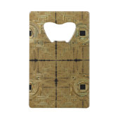 Gold Rush Bottle Opener Geldbeutel Flaschenöffner (Vorderseite)