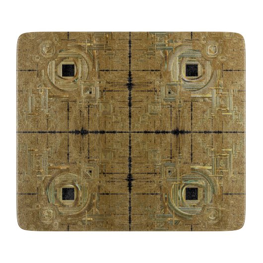 Gold Rush Chopping Board Schneidebrett (Vorderseite)