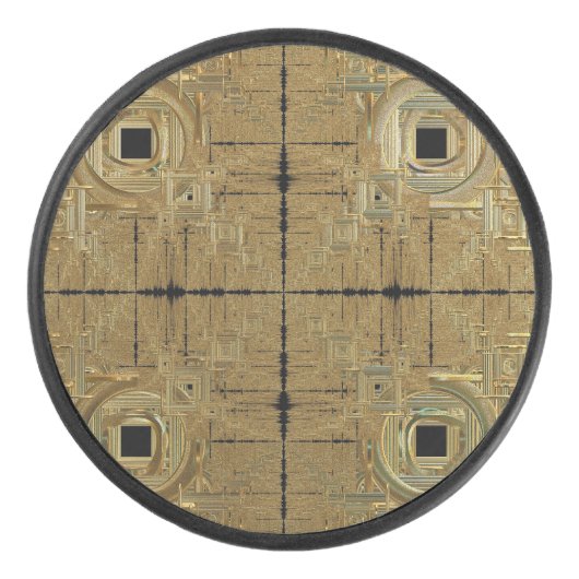 Gold Rush Hockey Puck (Vorderseite)