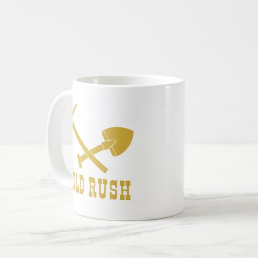 GOLD RUSH - TASSE (Vorderseite Links)