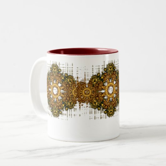 Gold Rustica-Tasse Zweifarbige Tasse (Vorderseite Links)