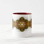 Gold Rustica-Tasse Zweifarbige Tasse (Mittel)