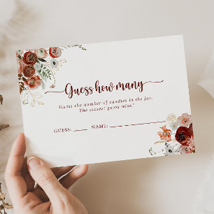 Gold Rustikale Blütenschätze wie viele Spielkarten Visitenkarte