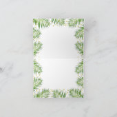 Gold Safari Animals Baby Dusche Danke Karte (Innenseite)