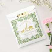 Gold Safari Tropical Baby Dusche Leckerei Gefallen Geschenktütchen (Versiegelt)