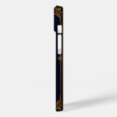 Gold Sagittarius Zodiac Symbol Case-Mate iPhone Hülle (Rückseite / Links)