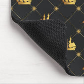 Gold Sail Ship Mouse Pad Mousepad (Ecke)