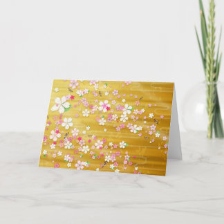 Gold Sakura Kimono: Karte