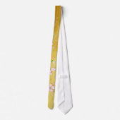 Gold Sakura Kimono: Krawatte (Rückseite)