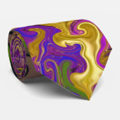 Gold Satin Krawatte (Gerollt)