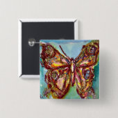 GOLD-SCHALTFLÄCHE IN BLAU BUTTON (Vorne & Hinten)